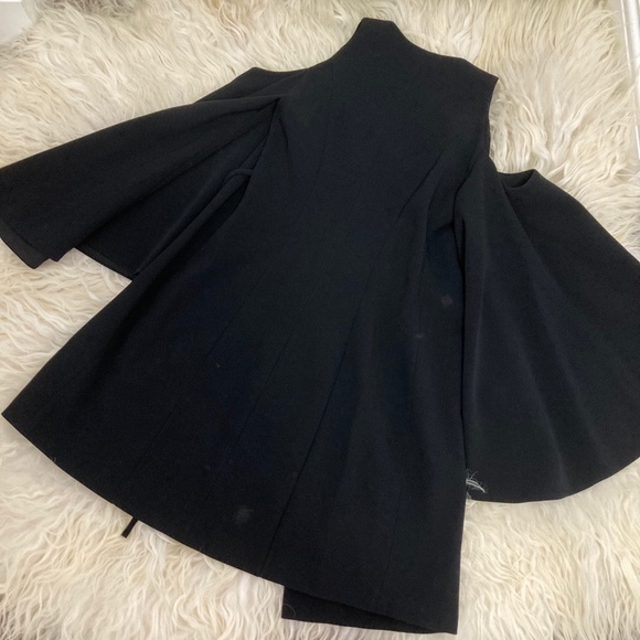 ALEXIS Tyra V-Neck Cold-Shoulder Crepe Dress - Picture 12 of 12